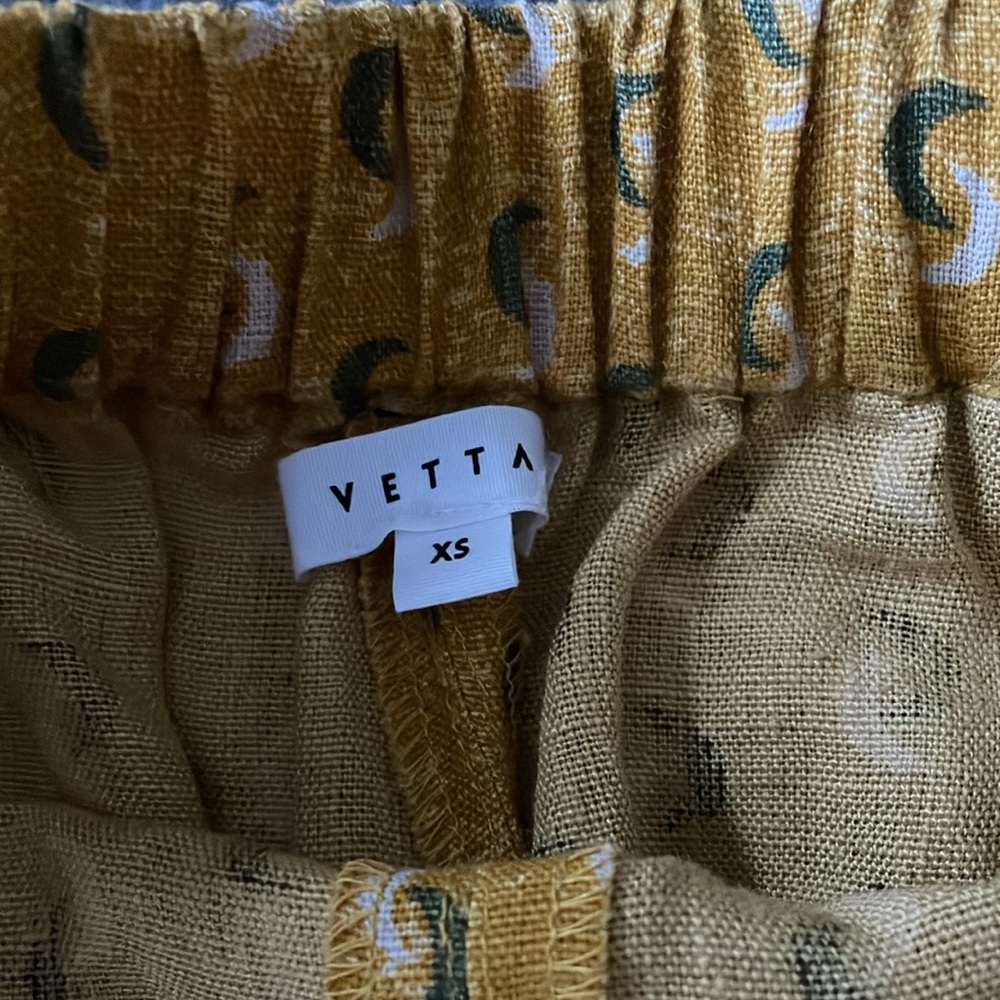 Vetta Patterned High Rise Shorts - XS - Picture 3 of 6